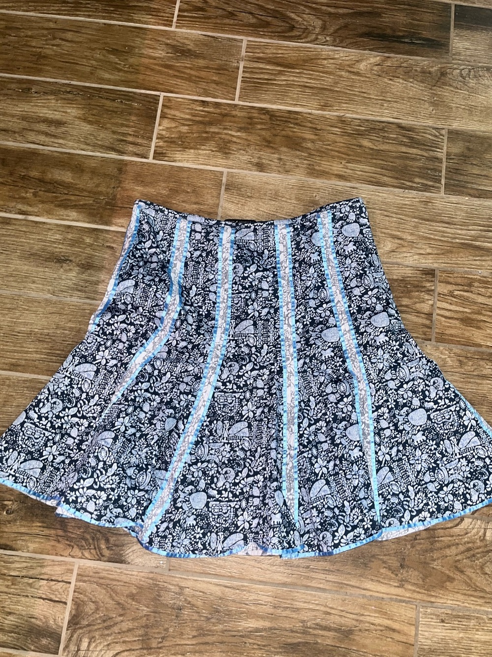 Peruvian Connection Floral Skirt